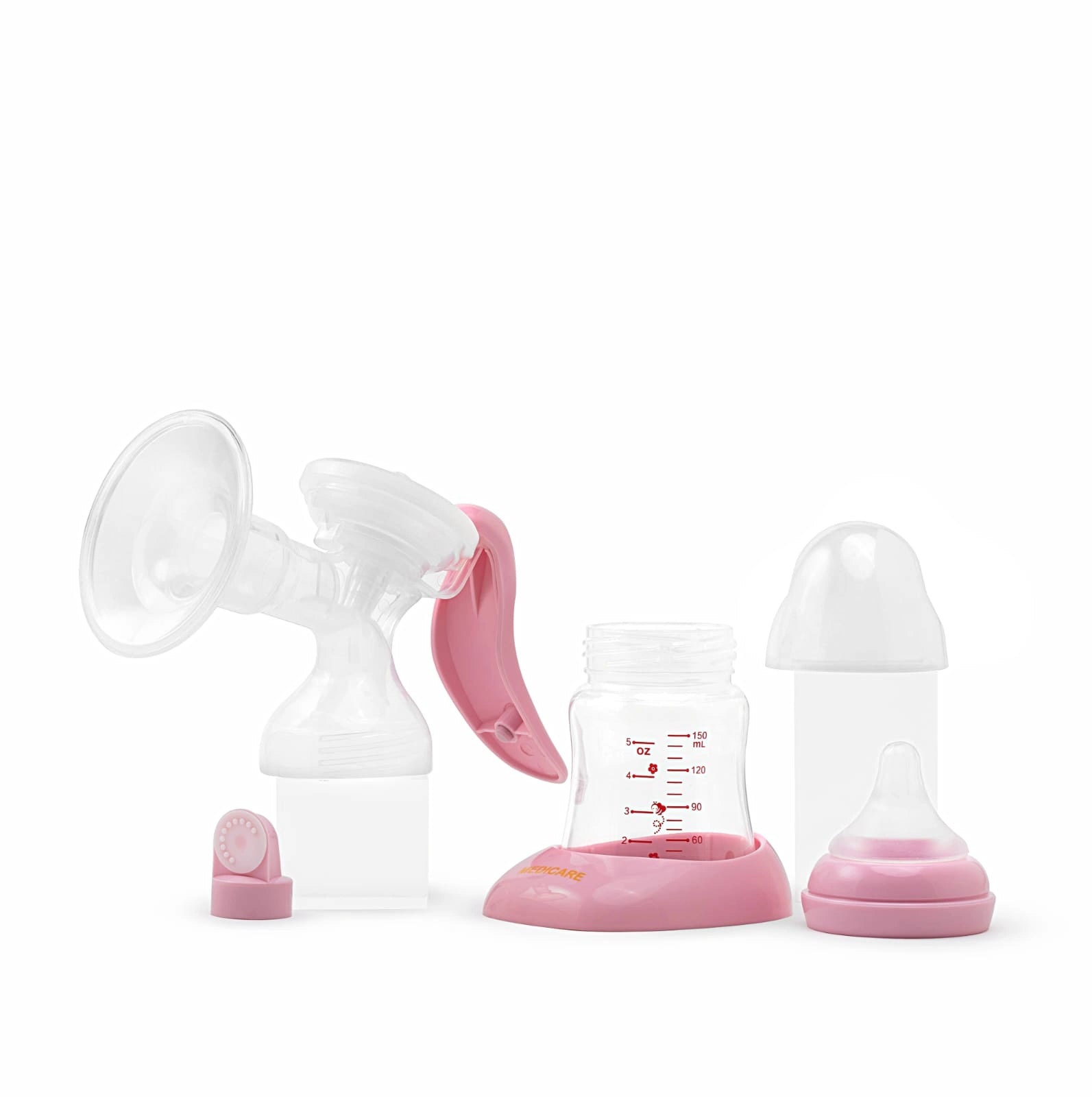 EasyFlowβ’ Manual Breast Pump β Comfortable, Portable & Quiet