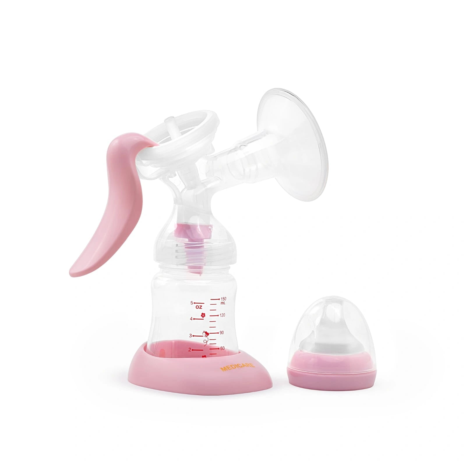 EasyFlowβ’ Manual Breast Pump β Comfortable, Portable & Quiet