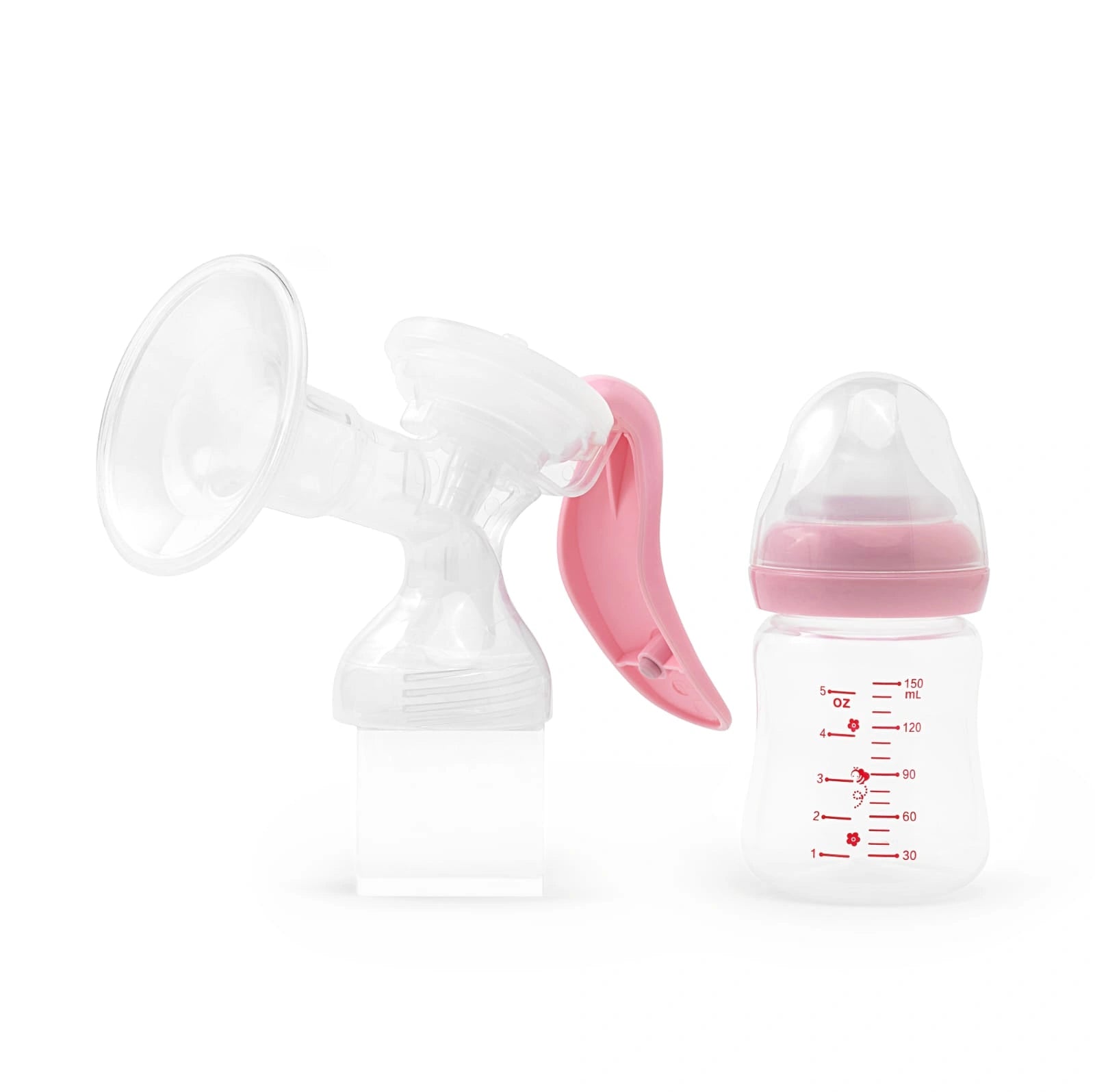 EasyFlow™ Manual Breast Pump – Comfortable, Portable & Quiet